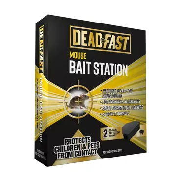 Deadfast Mouse Bait Station Only Twin Pack - image 1
