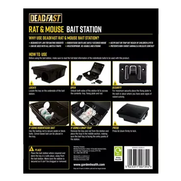 Deadfast Mouse/Rat Bait Station Only Single - image 5