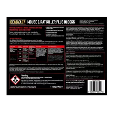 Deadfast Rat Killer Blocks Bait Station - image 4