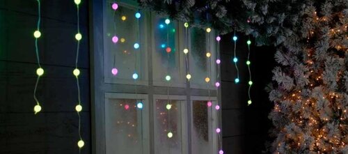 Digital LED Icicle Wire Lights (Multicoloured0 x105 (L8)
