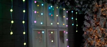 Digital LED Icicle Wire Lights (Multicoloured0 x105 (L8)