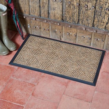Doormat Chestnut Patterned 75x45cm - image 1