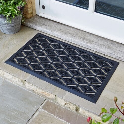 Doormat Diamond Rubber 75x45cm - image 1