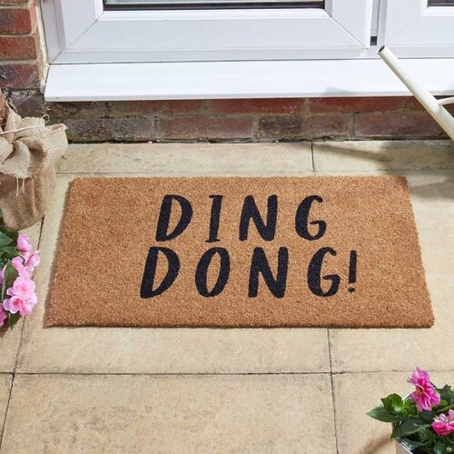 Doormat Ding Dong! 45x75cm