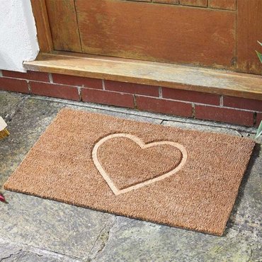 Doormat Heart-Felt 45x75cm - image 1