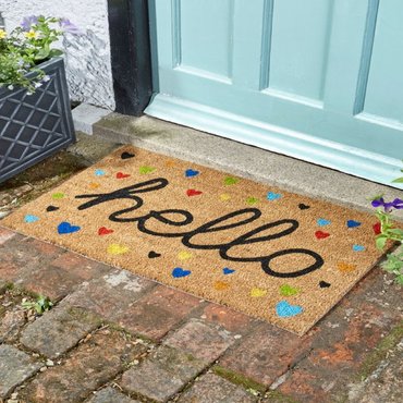 Doormat Hearty Hello 75x45cm - image 1