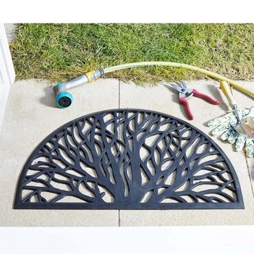 Doormat Rubber Half Moon Wild