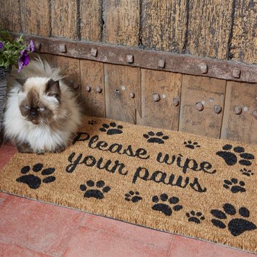 Doormat Wipe Your Paws 75x45cm - image 1
