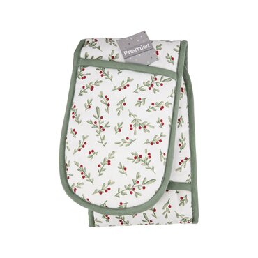 Double Oven Glove Holly Berry - image 2