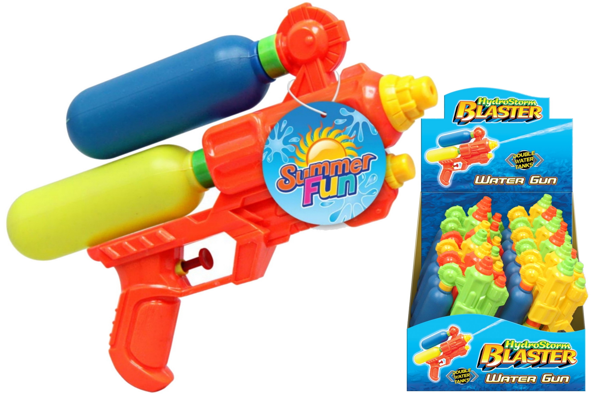 Double Tank Watergun 24cm Stewarts Garden Centre