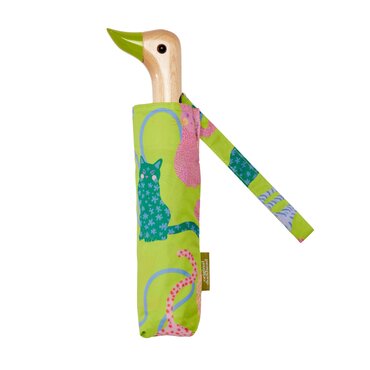 Duck Umbrella Lime Arty Cats Compact - image 5