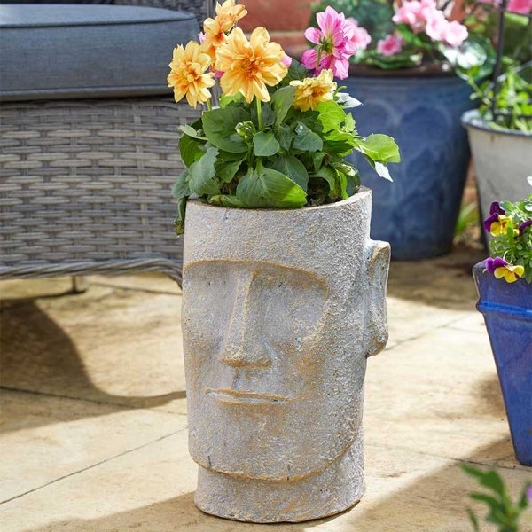 Easter Island Planter Stewarts Garden Centre