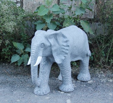 Elephant Large Grey