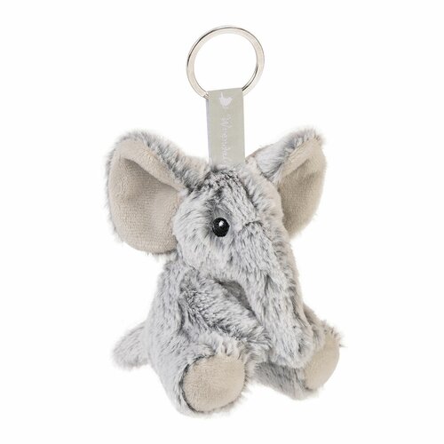 Elephant Plush Keyring