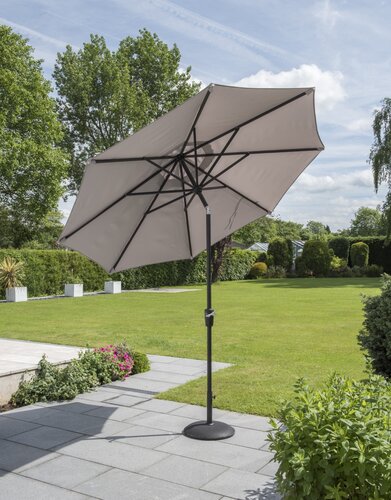 Elizabeth 3m Parasol (Taupe & Anthracite) - image 4