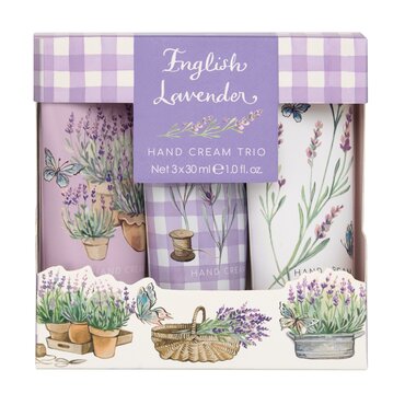 English Lavender Hand Cream Trio (3x30ml) - image 1
