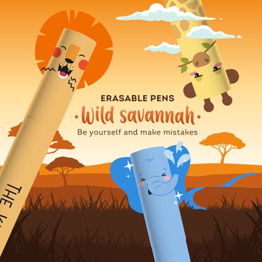 Erasable Gel Pen Giraffe - image 5