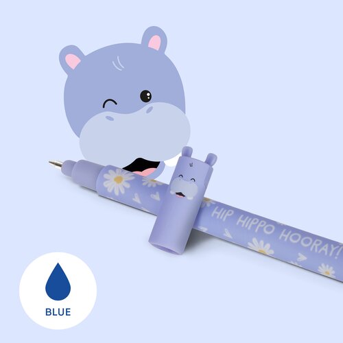 Erasable Gel Pen Hippo - image 2