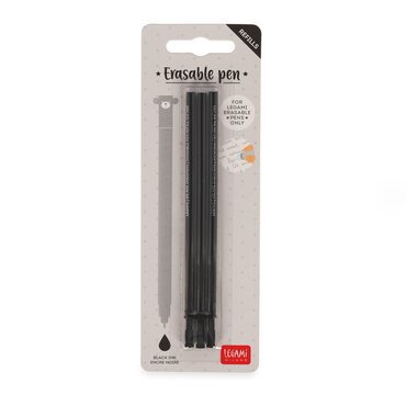 Erasable Pen Refills 3pc Black