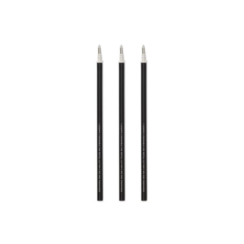 Erasable Pen Refills 3pc Black - image 2
