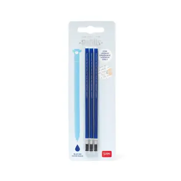 Erasable Pen Refills 3pc Blue