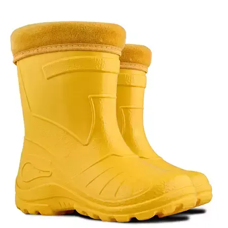 Eva Kids Boots Yellow Size 10