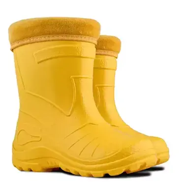 Eva Kids Boots Yellow Size 9