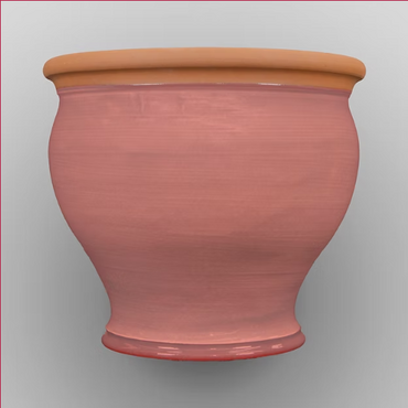 ExtraLarge Bellied Planter Pink