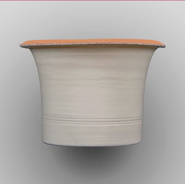 ExtraLarge Flared Planter Cream