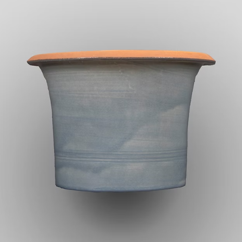 Large Flared Planter Grey