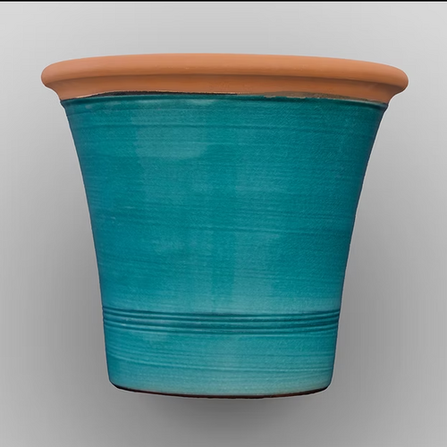 Small Kitchen Planter Turquoise Green