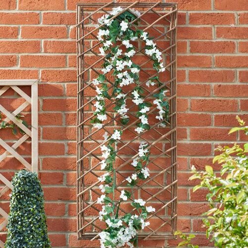 Extra Strong Framed Willow Trellis - Square 1.2 x 0.45m - image 2