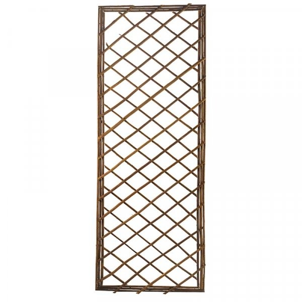 Verdemax 5280 Treillis Extensible en Bambou Naturel avec Grandes Cannes 1,8 x 0,6 m