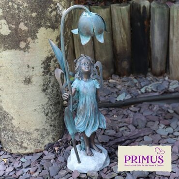 Fairy Resin with Solar Flower Light - image 2