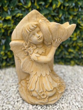 Fairy With Flower Sandstone - image 2
