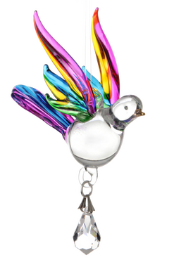 Fantasy Glass Songbird Tropical