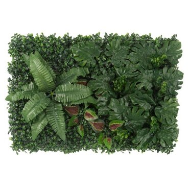 Faux Fern Forest Screen Panel 60x40cm - image 2