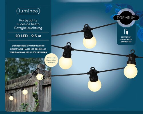 Festoon Party Lights (Frosted Bulbs) - image 4