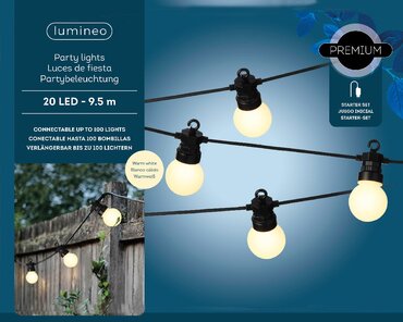 Festoon Party Lights (Frosted Bulbs) - image 4