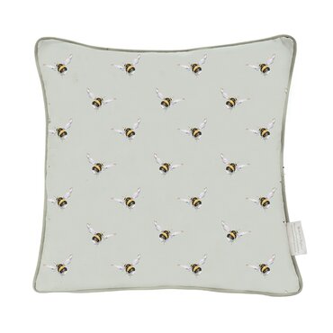 buy wrendale flight of the bumblebee cushion