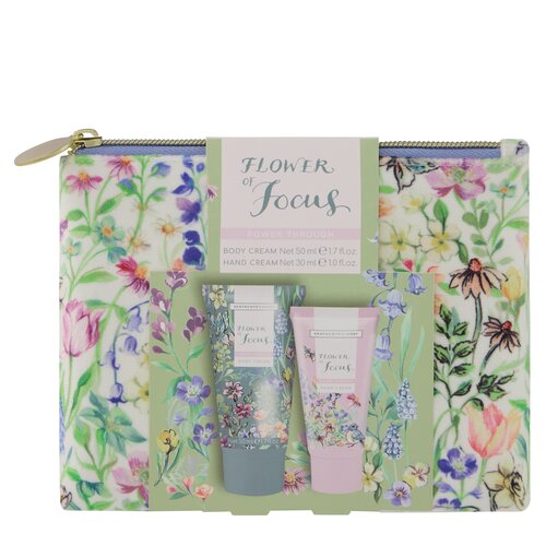 Flower of Focus Nourish & Glow Velvet Washbag - image 1