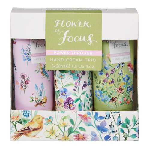 Flower of Focus Power Through Hand Cream Trio - image 1