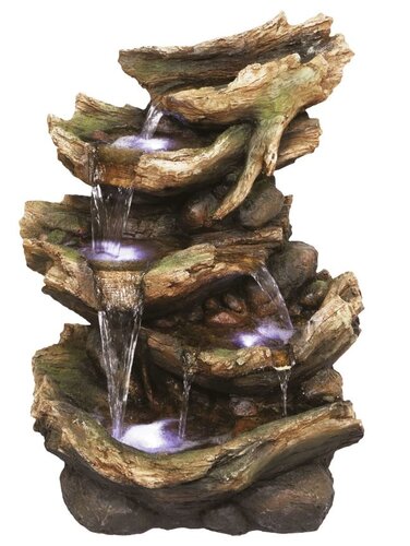 Fountain 6 Fall Driftwood Mains