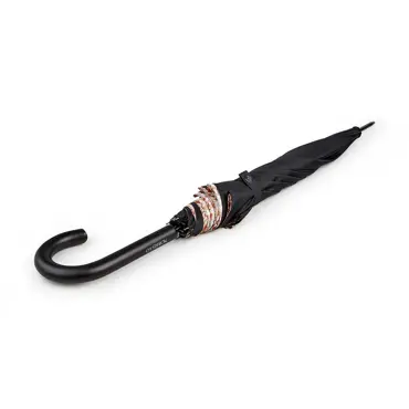 Fulton Umbrella Bloomsbury Strawberry Thief Indian Red - image 2