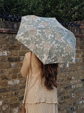 Fulton Umbrella Super Slim Rambling Rose - image 3