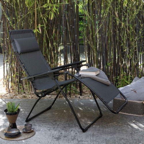 buy Futura Batyline Duo Obsidian reclining garden chair lounger