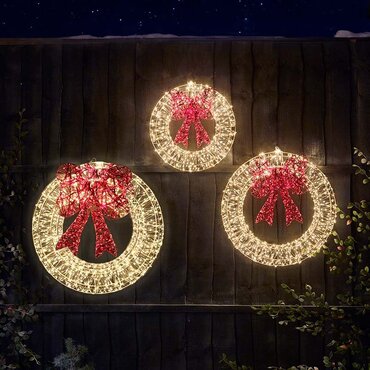 Galaxy Wreath 960 LED 40cm (Warm White) - image 2