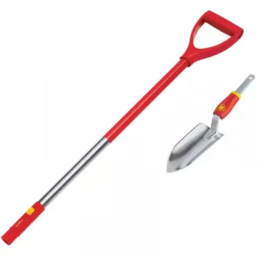 Garden Trowel with Aluminium D Handle