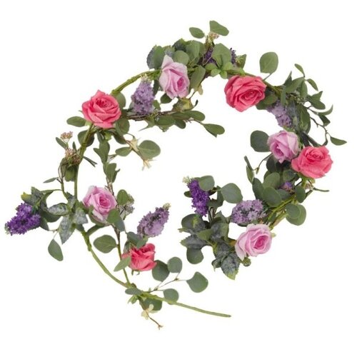 Faux Garland Decor Eden Blooms 180cm - image 1