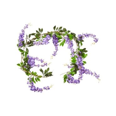 Faux Garland Decor Wisteria 180cm - image 1